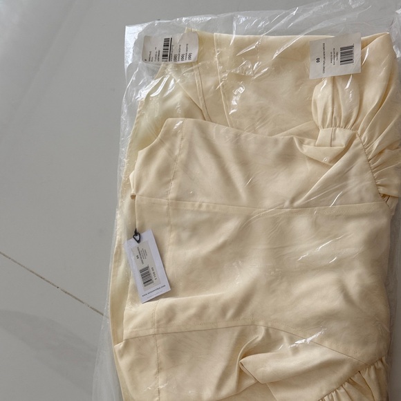 WeWoreWhat corset Satin Dress - Picture 4 of 5